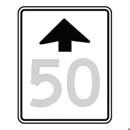 Accuform SPEED SIGN 30 in  X 24 in  DG HIGH PRISM FRR20620DP